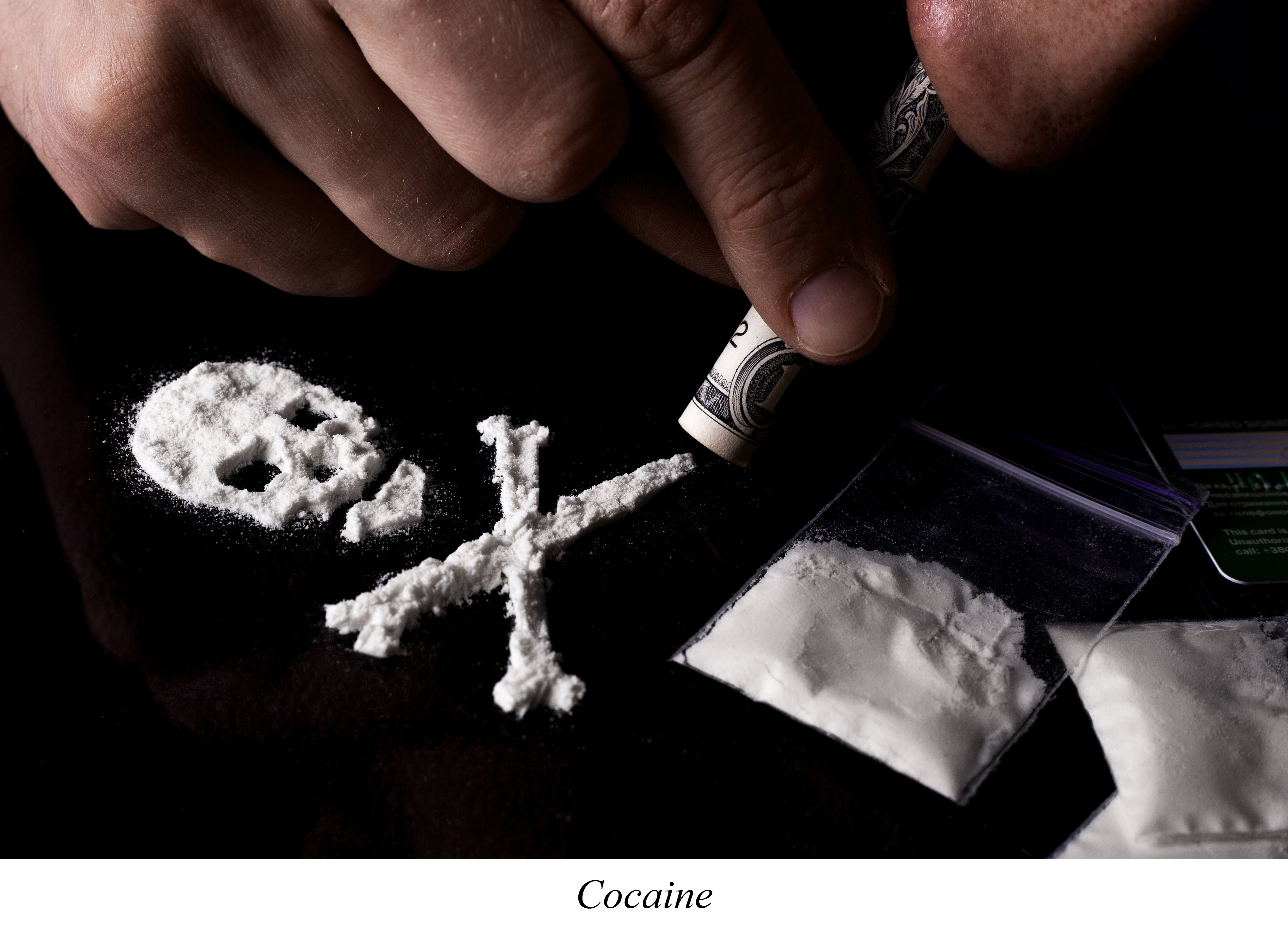 Cocaine skull