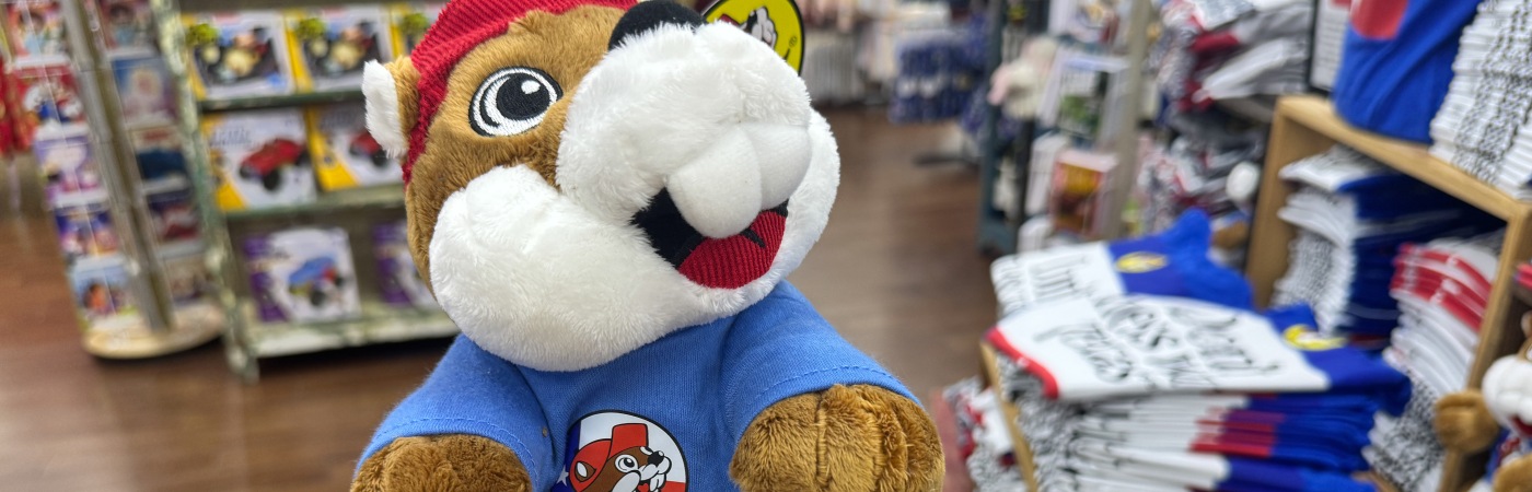 Buc-ee beaver stuffed animal