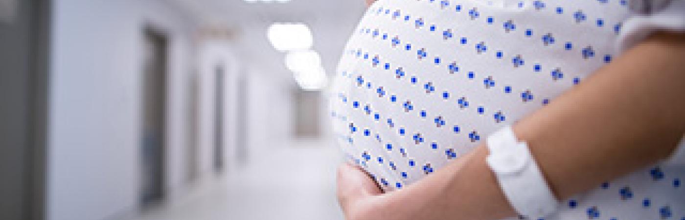 pregnant woman in hospital