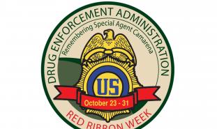 Red Ribbon Week Patch