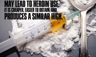 abusing prescription opioid painkillers may lead to heroin use