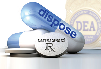 dispose of unused prescriptions